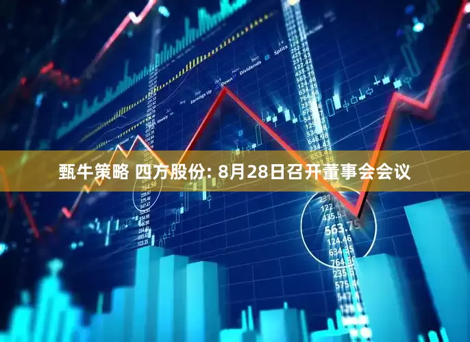 甄牛策略 四方股份: 8月28日召开董事会会议